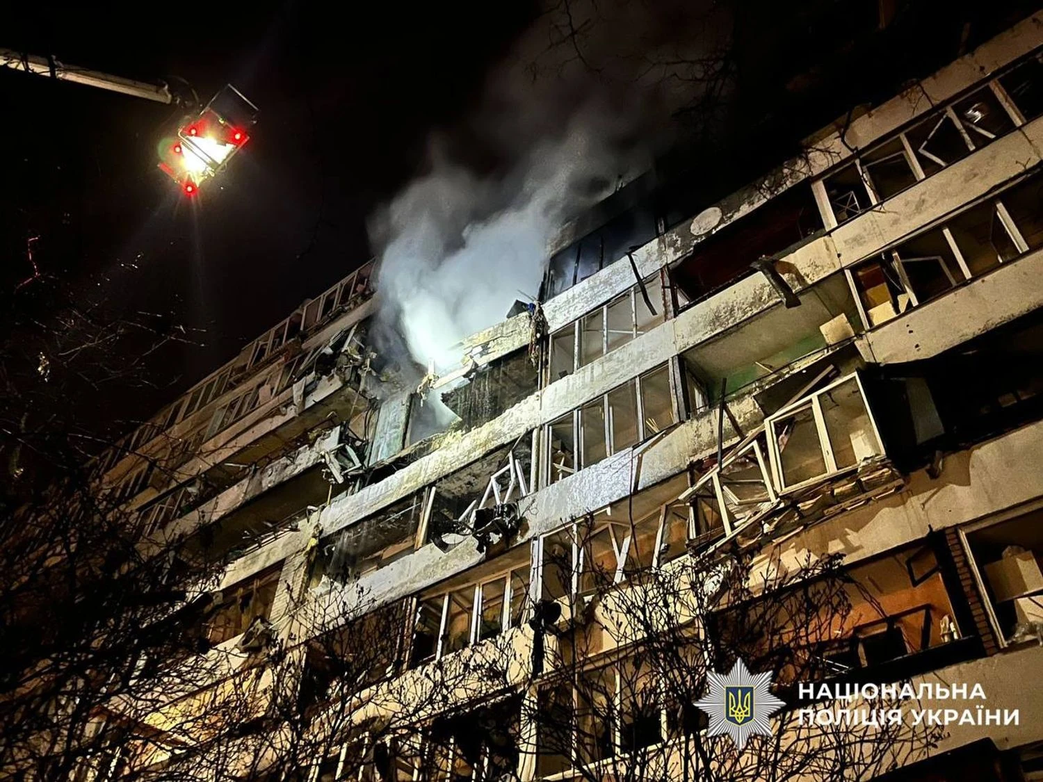 Кількість загиблих внаслідок ворожої атаки на Київ зросла до 6