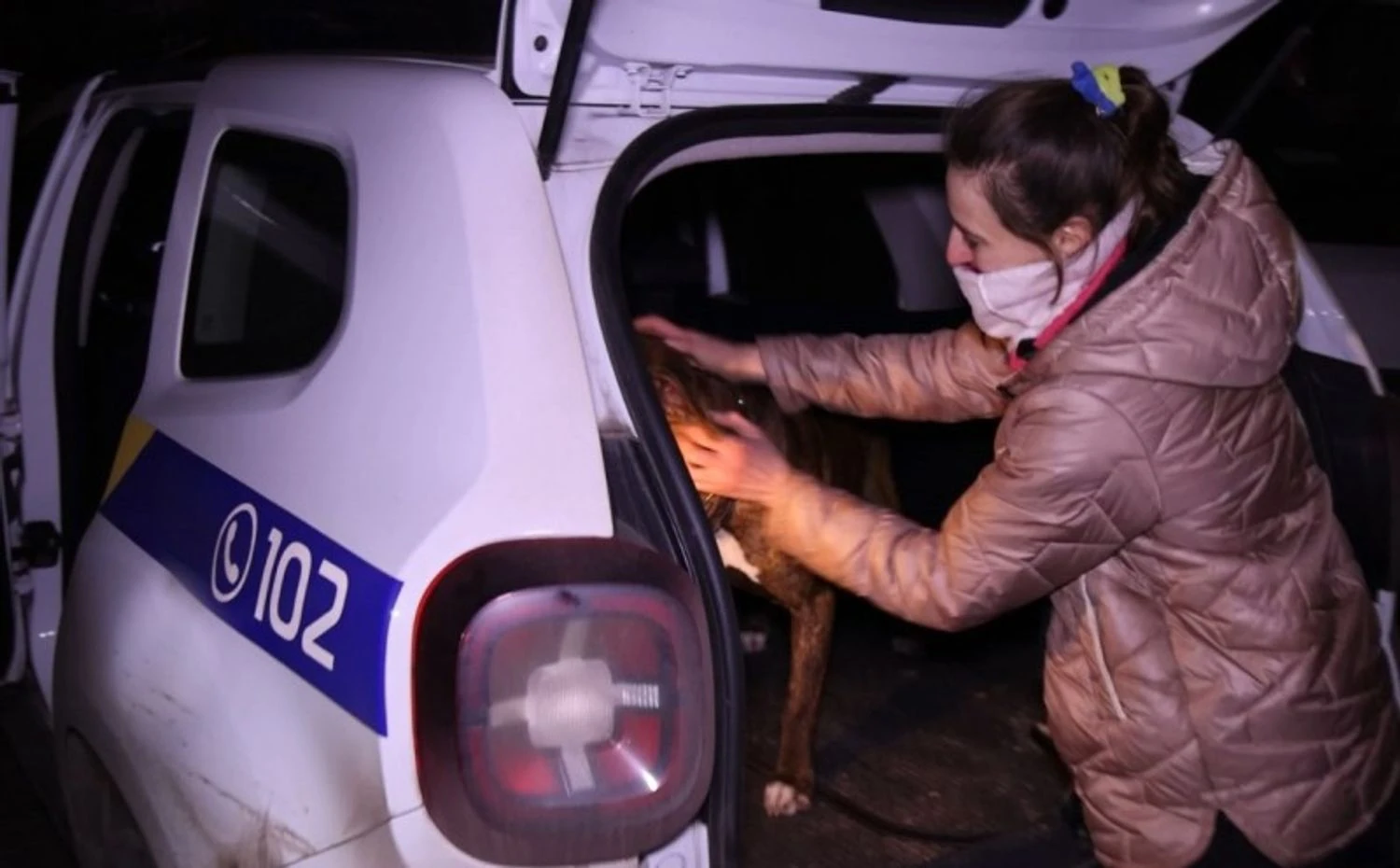 У Полтаві чоловіка відправили під домашній арешт за нацькування собаки на поліцейських, пса повернули родині