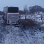 Автобус злетів з траси Львів-Луцьк, три пасажирки постраждали