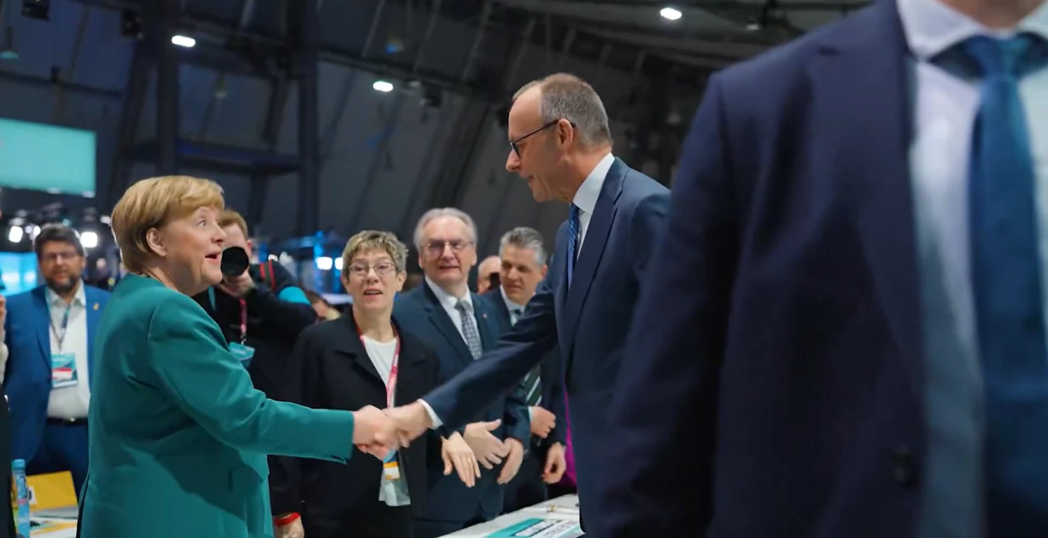 Мерца переобрали головою ХДС. Меркель пропустила оголошення про це