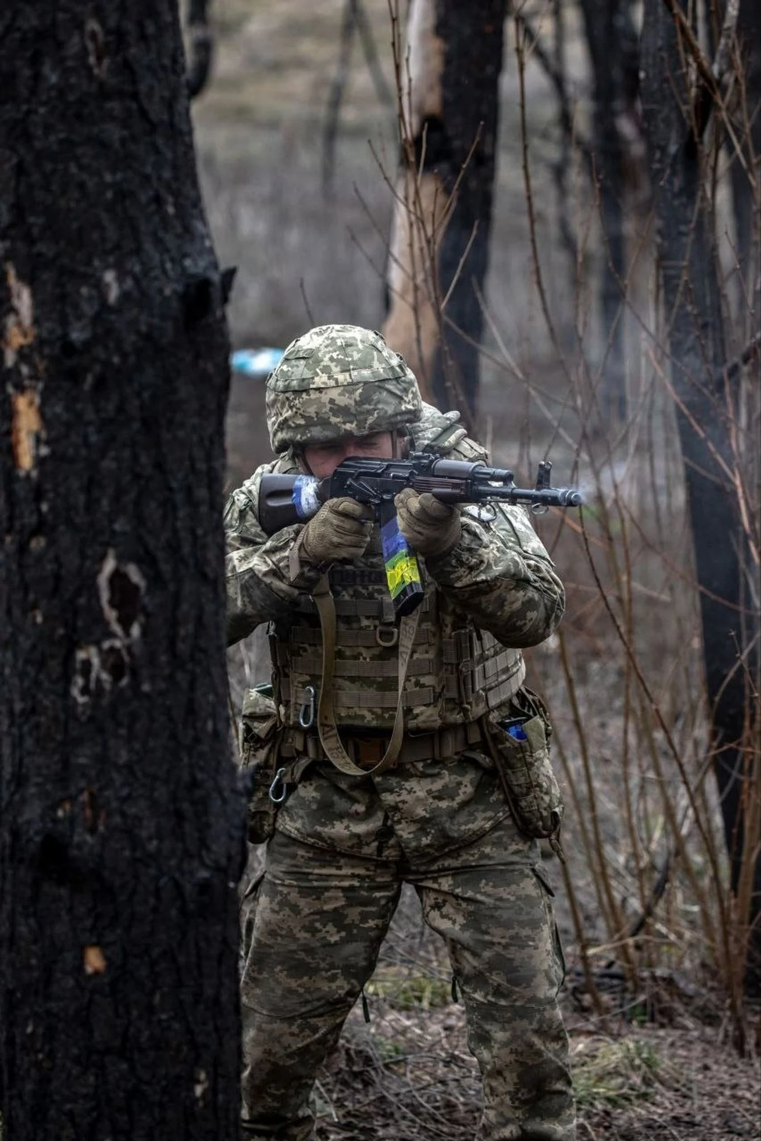 На фронті зафіксували 128 бойових зіткнень, ворог запустив майже 5 тис. дронів-камікадзе - Генштаб