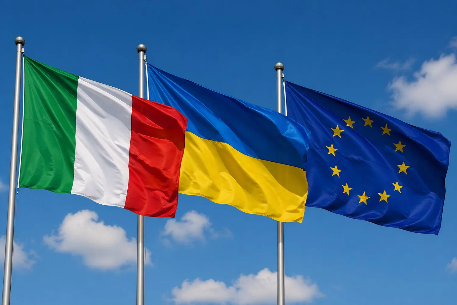 Посольство України заявило про агресію проти людей з українськими прапорами під час ходи з нагоди Дня визволення Італії