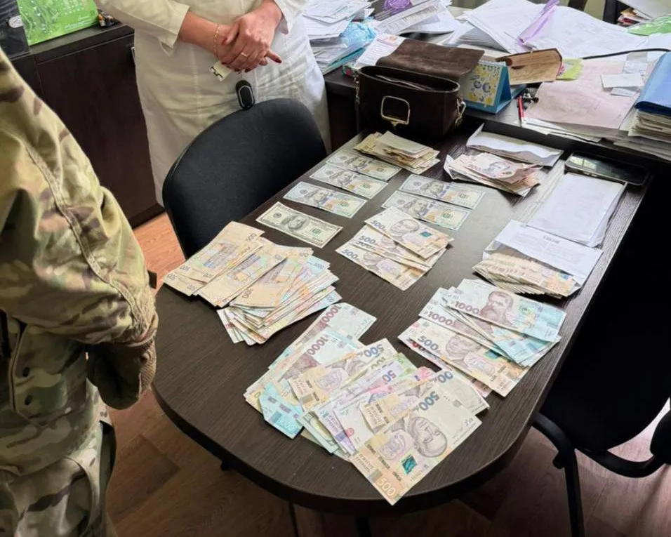 У Кропивницькому затримали голову ВЛК, під час обшуків знайшли до 7 млн грн