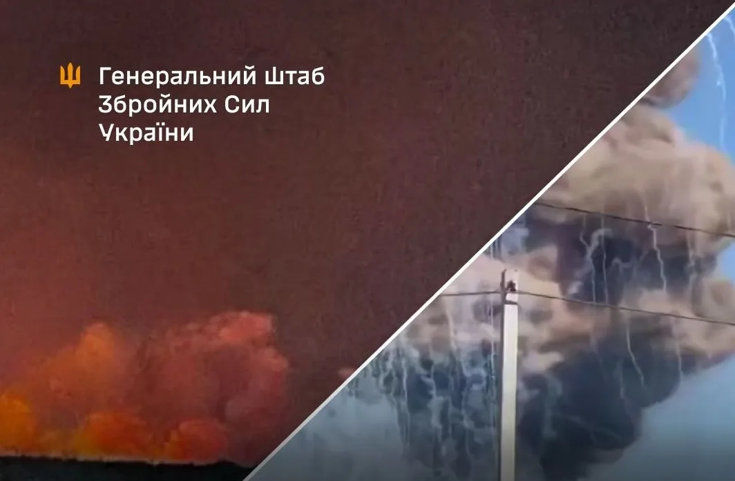 У Генштабі підтвердили ураження складу боєприпасів на бєлгородщині та знищення резервуарів біля окупованого Маріуполя