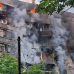 рф вдарила по багатоповерхівці Краматорська - поранені четверо людей