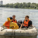 ДСНС завершила очищення озера Кирилівського після російського удару по Києву