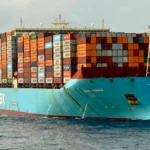Maersk зупиняє контейнерні рейси до українського порту Чорноморськ через атаки рф