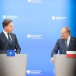 Генсек НАТО Рютте обговорив з Туском заліт російської ракети до Польщі та підтвердив підтримку України