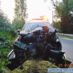 У Польщі Audi із сімома п’яними українцями потрапила в ДТП, одна пасажирка їхала у багажнику